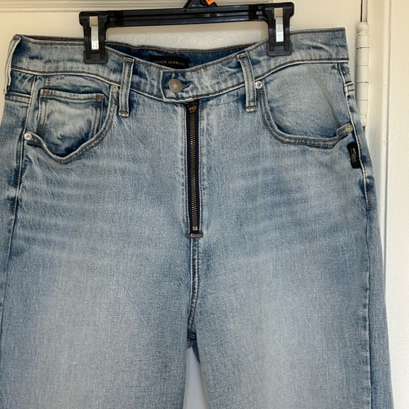 Sweet Silver Straight Leg Jeans - Picture 3 of 7